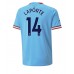 Cheap Manchester City Aymeric Laporte #14 Home Football Shirt 2022-23 Short Sleeve